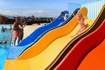 Little Niagara - water slide at Tatralandia