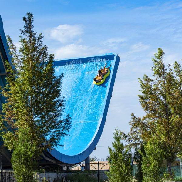 Tsunami - water slide at Aquapark Nesebar