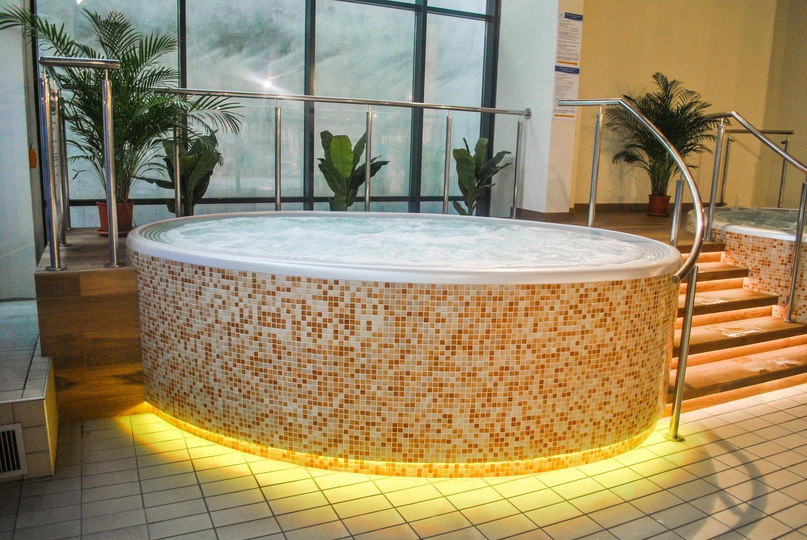 Epsom Salt Bath - wellness area at Aquapark Fala Łodz