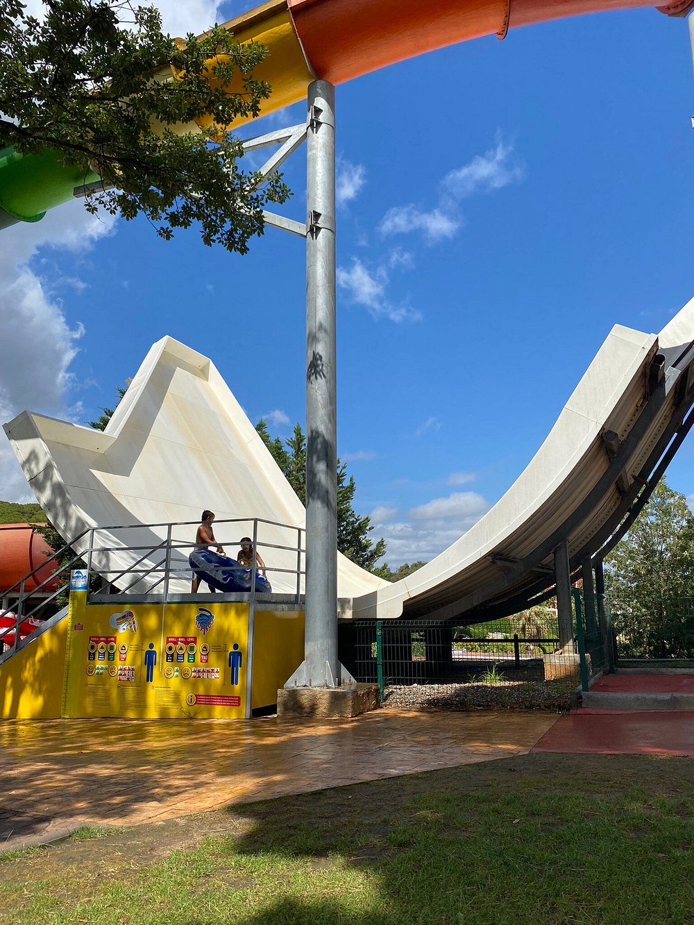  Boomerang - water slide at Marineland Catalunya