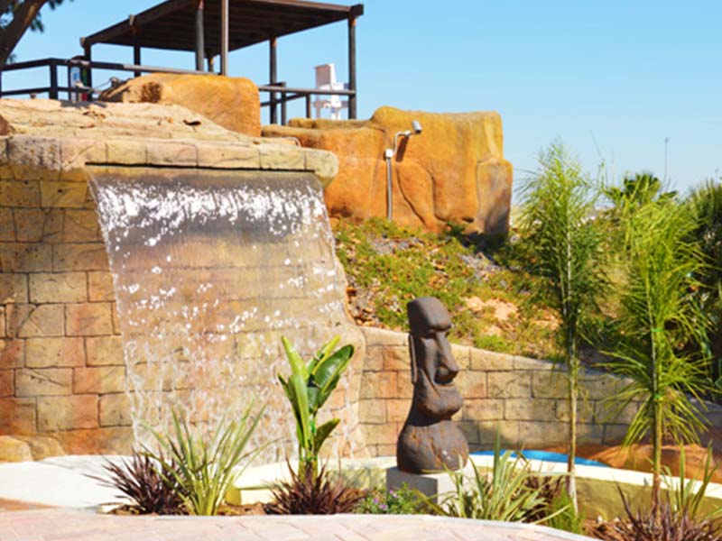 Rapids - water slide at Aquopolis Torrevieja