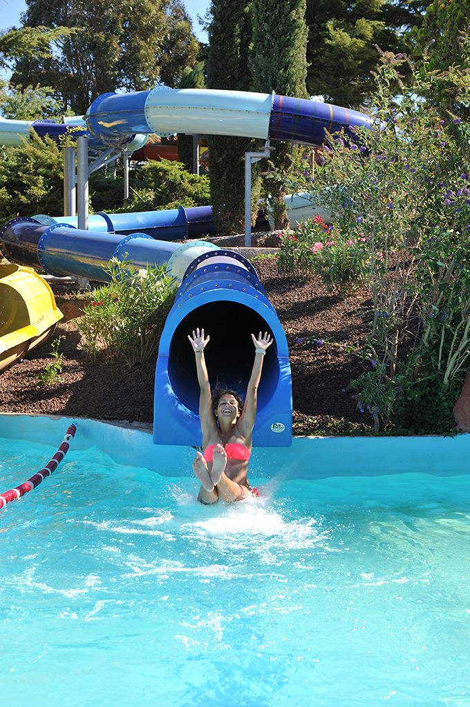 Blue Mountain - water slide at Aqualand Fréjus