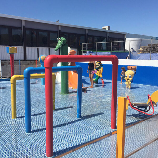 Children Splash - activity zone at Aquapark Costa Teguise