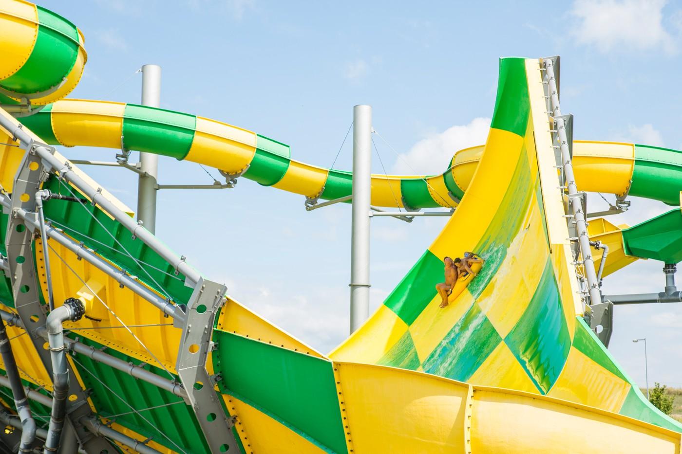 Abyss - water slide at Aqualand Moravia