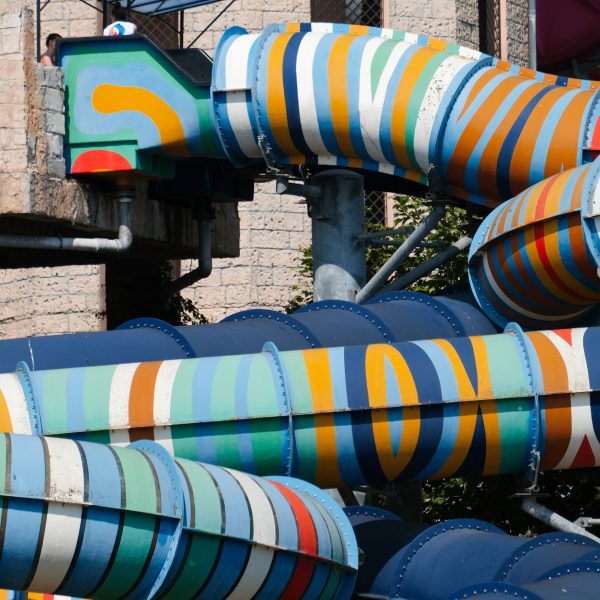 Zebra Black Hole - water slide at Aquapark Nesebar