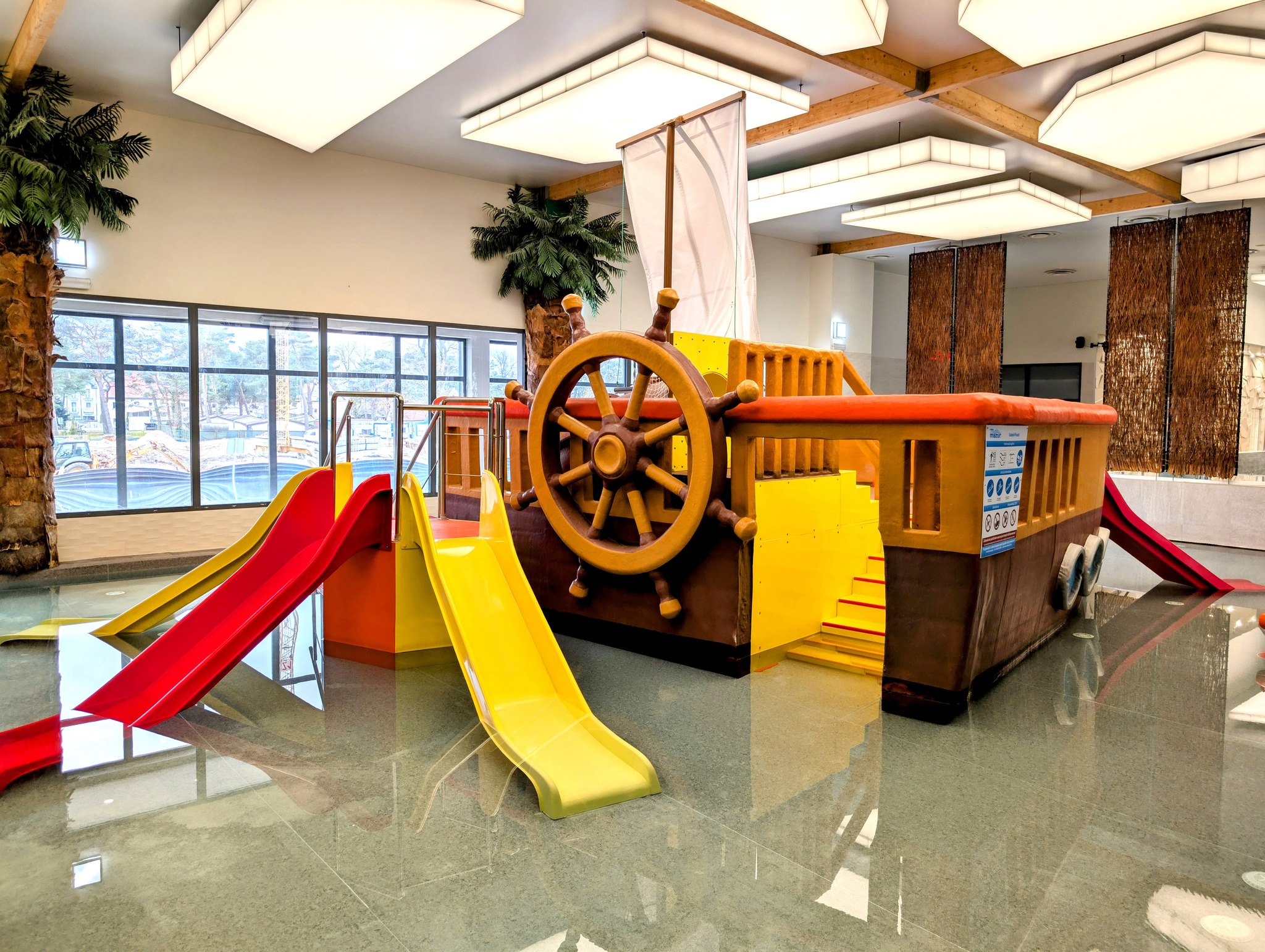 Pirate Water Zone - activity zone at Aquapark Zalewski