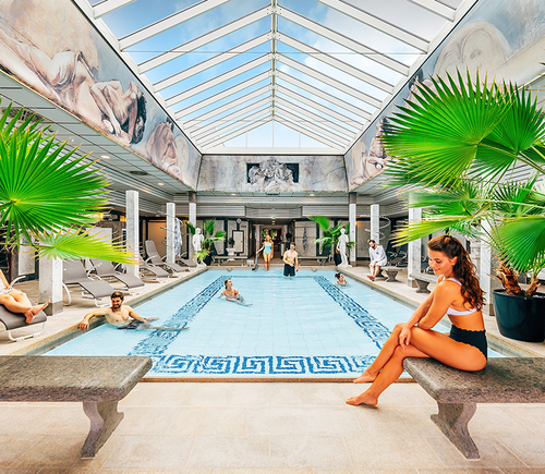 Vitality Basin - swimming pool at Therme Erding