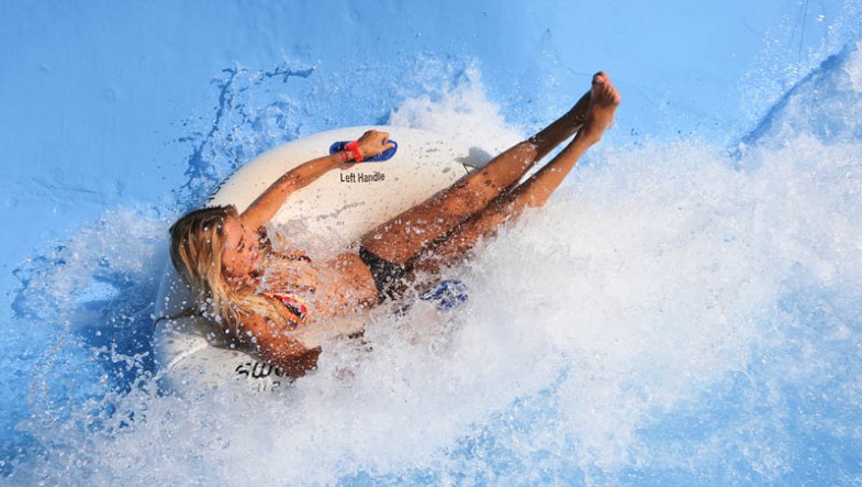 Rapid River - water slide at Aquafan Riccione