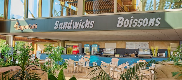 Lagon Café - restaurant (bistro) at Center Parcs Villages Nature Paris