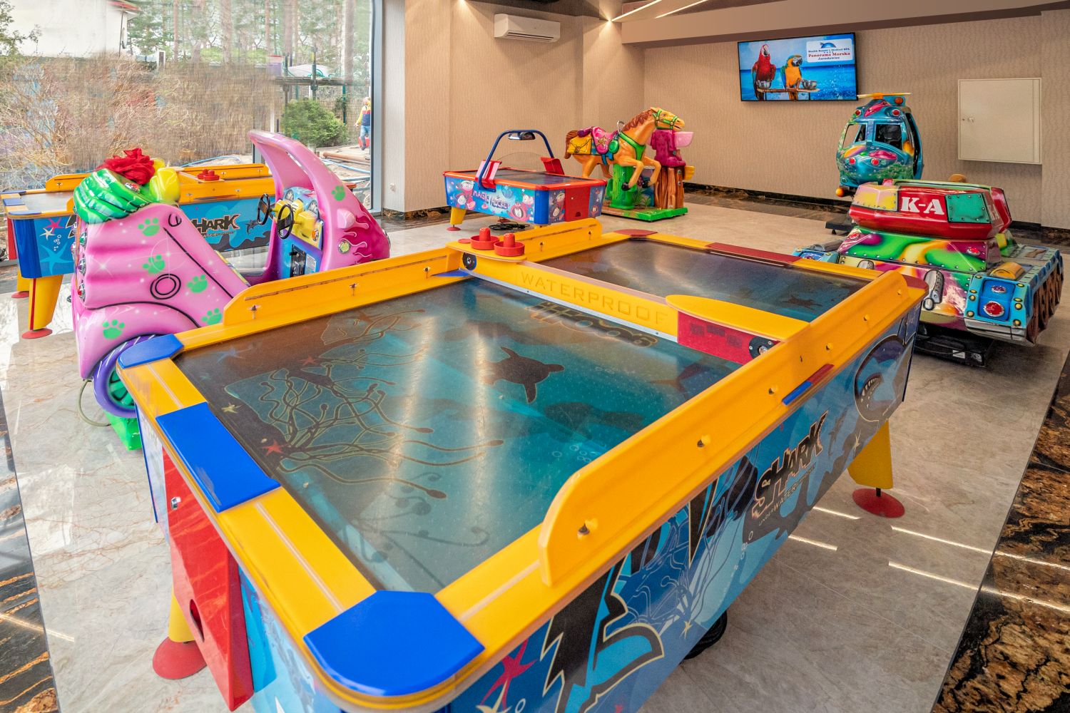 Playroom Tropi - activity zone at Panorama Morska Jarosławiec