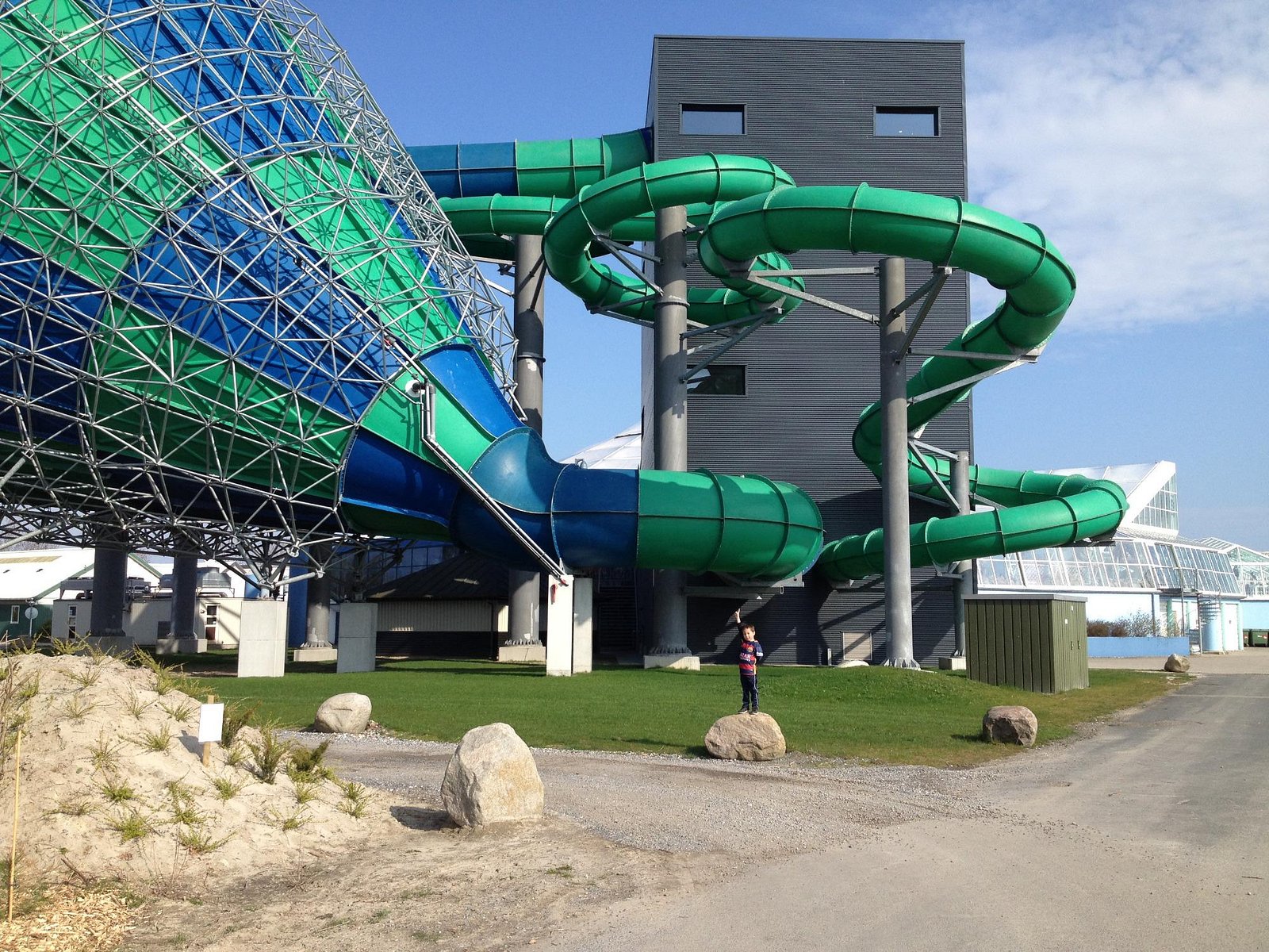 Tornado - water slide at Aquadome Rødby
