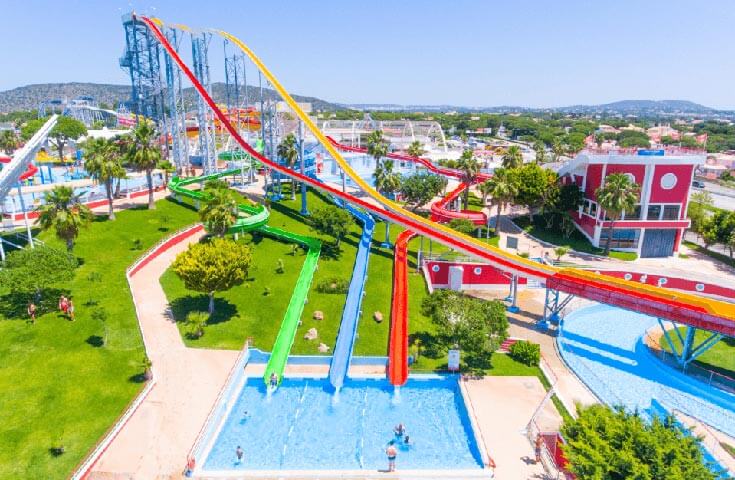 Tubes - water slide at Aquashow Park