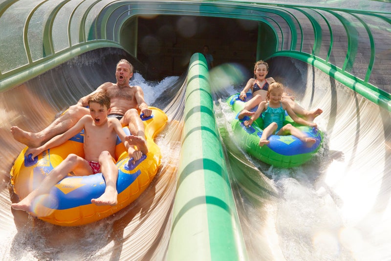 Splash Clash - water slide at Bellewaerde