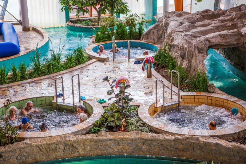 Jacuzzis - swimming pool at Aquapark Wrocław