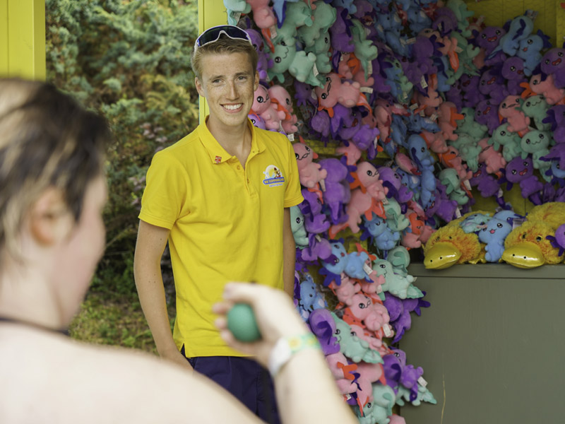 Game Square - activity zone at Bø Sommerland