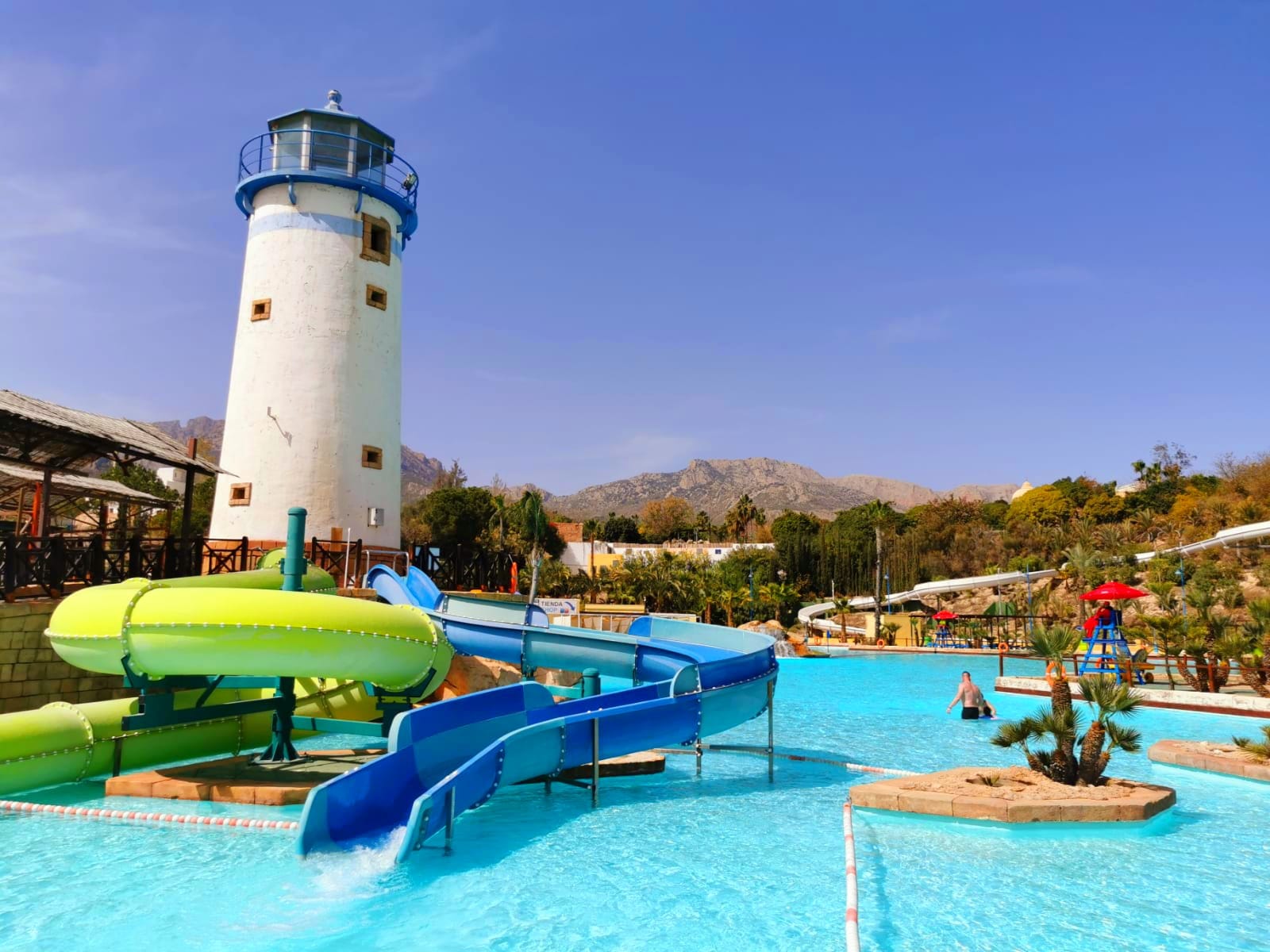 Hydrotube - water slide at Aqua Natura Benidorm