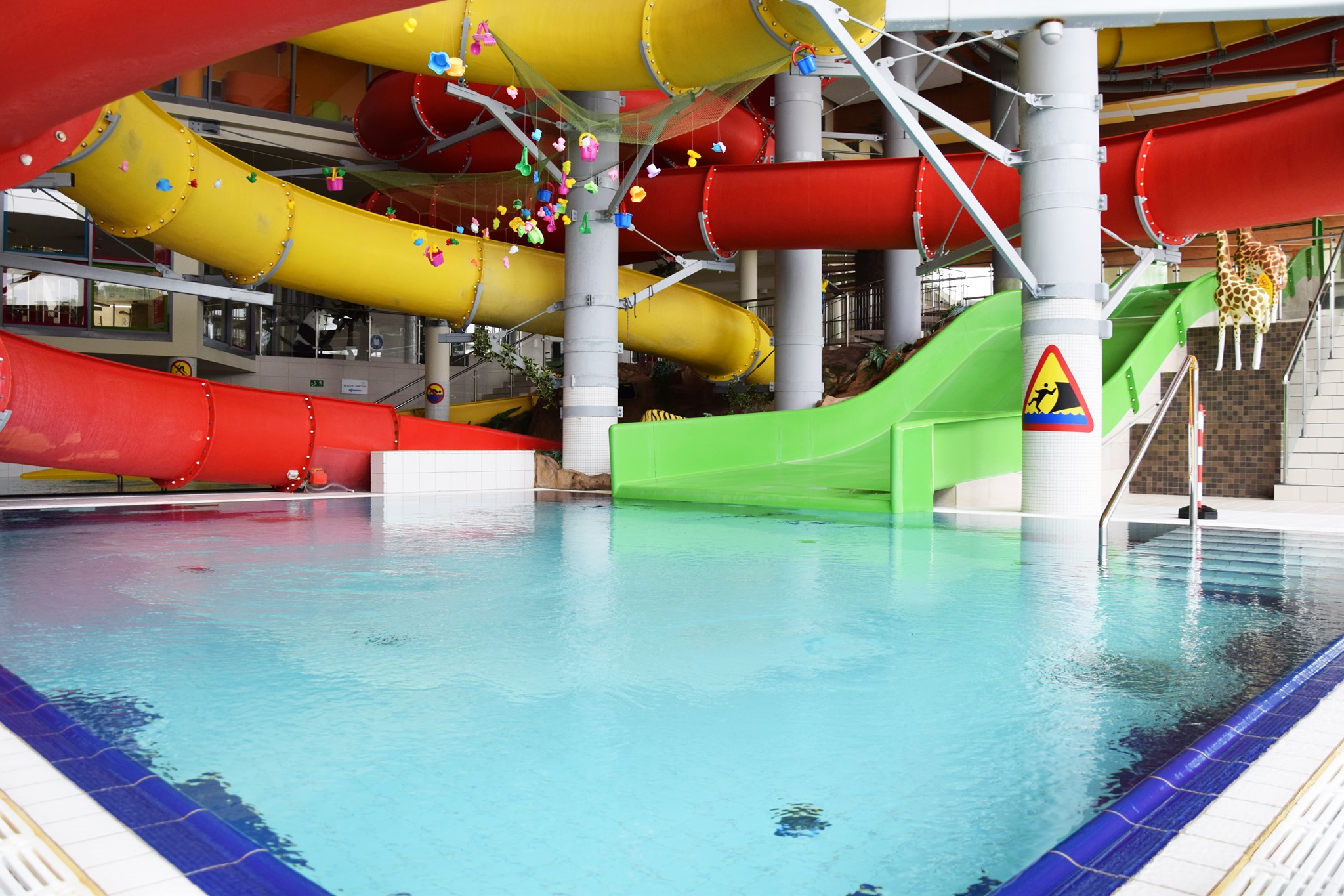 Indoor Family Slide - water slide at Aquapark Kalisz