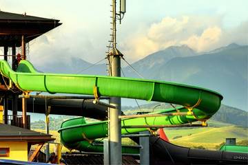 Anakonda - water slide at Tatralandia