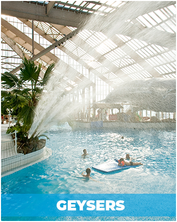 Geysers - swimming pool at Aquaboulevard
