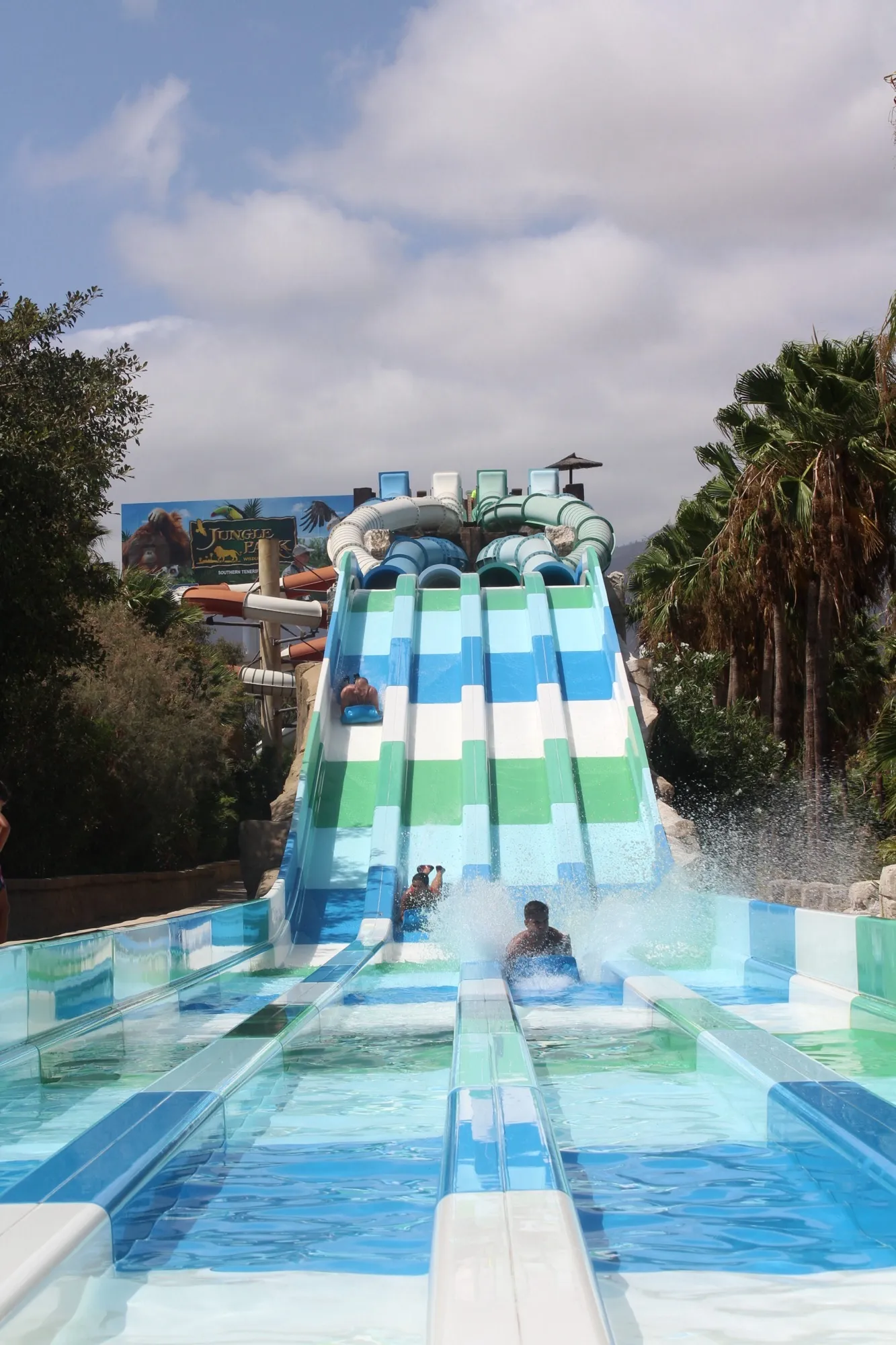 Twister Racer - water slide at Aqualand Costa Adeje