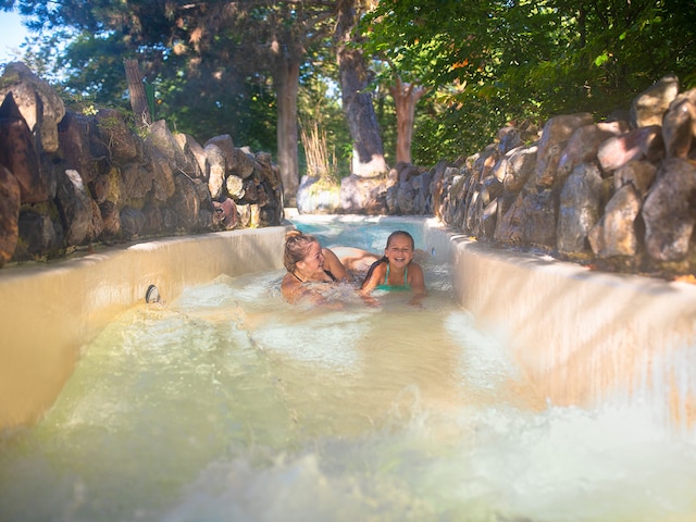 Wild river - water slide at Center Parcs Les bois francs