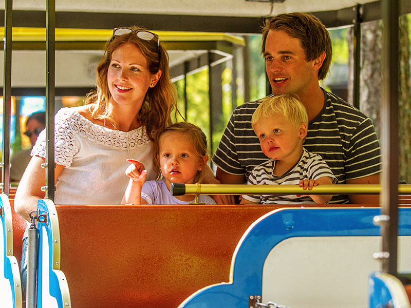 Tøffe-toget - activity zone at Bø Sommerland