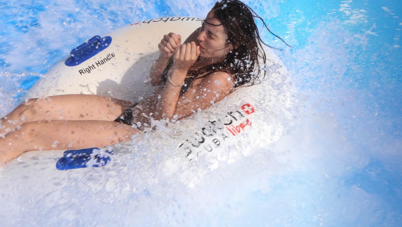 River run - water slide at Aquafan Riccione