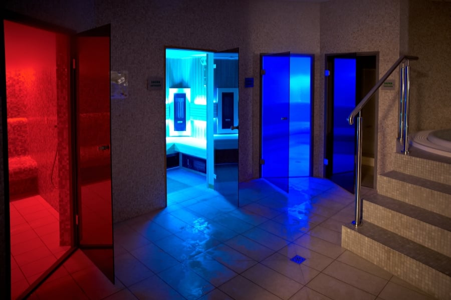 Biosauna - wellness area at Aquapark Kalisz