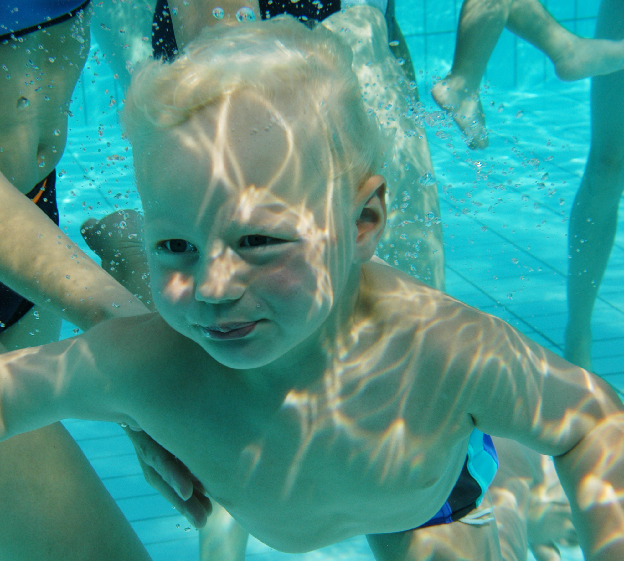 Underwater photo shoot - activity zone at Sonnentherme Lutzmannsburg