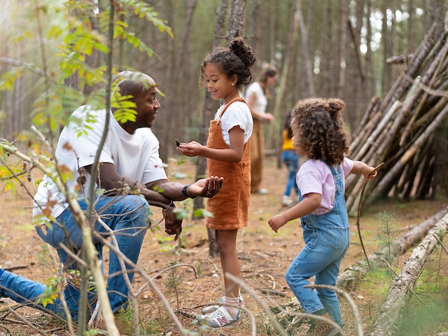 Park Exploring - service area at Center Parcs Het Heijderbos: Nature Memories