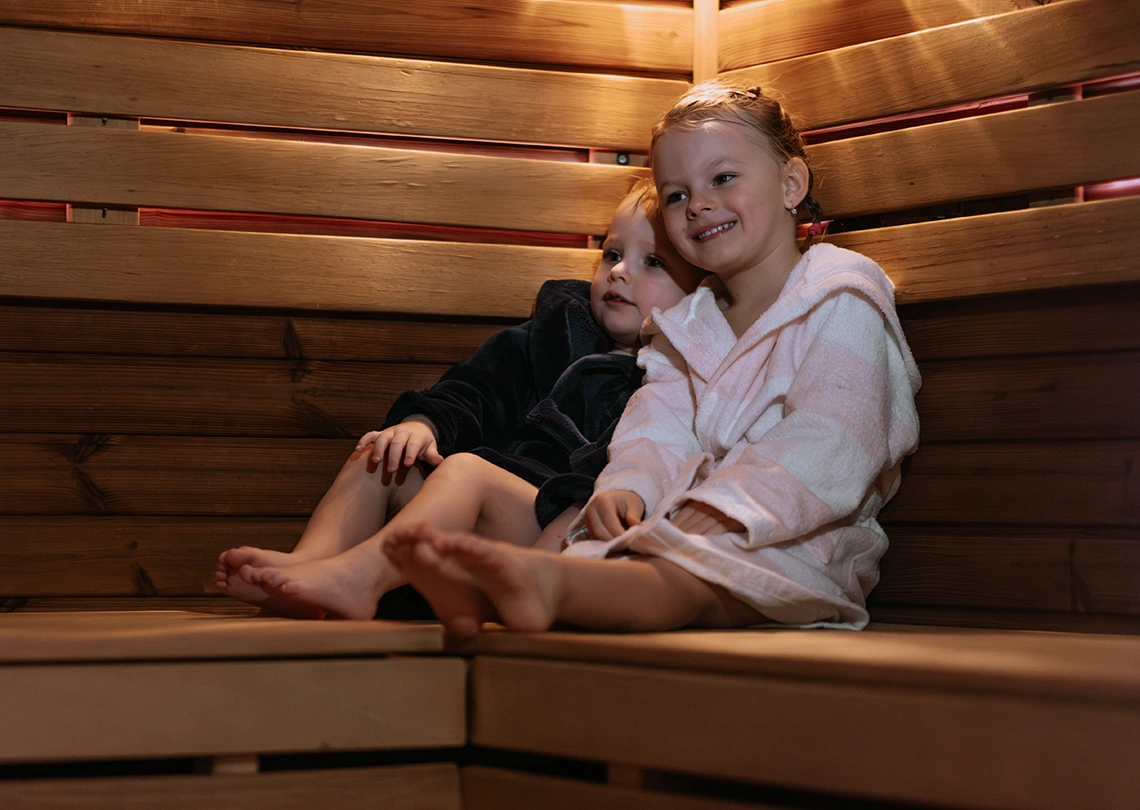 Sauna For Children  - wellness area at Aquapark Olešná