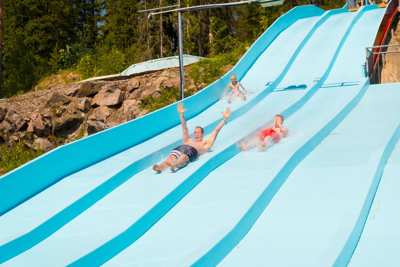 Crazy Race - water slide at Serena Waterpark