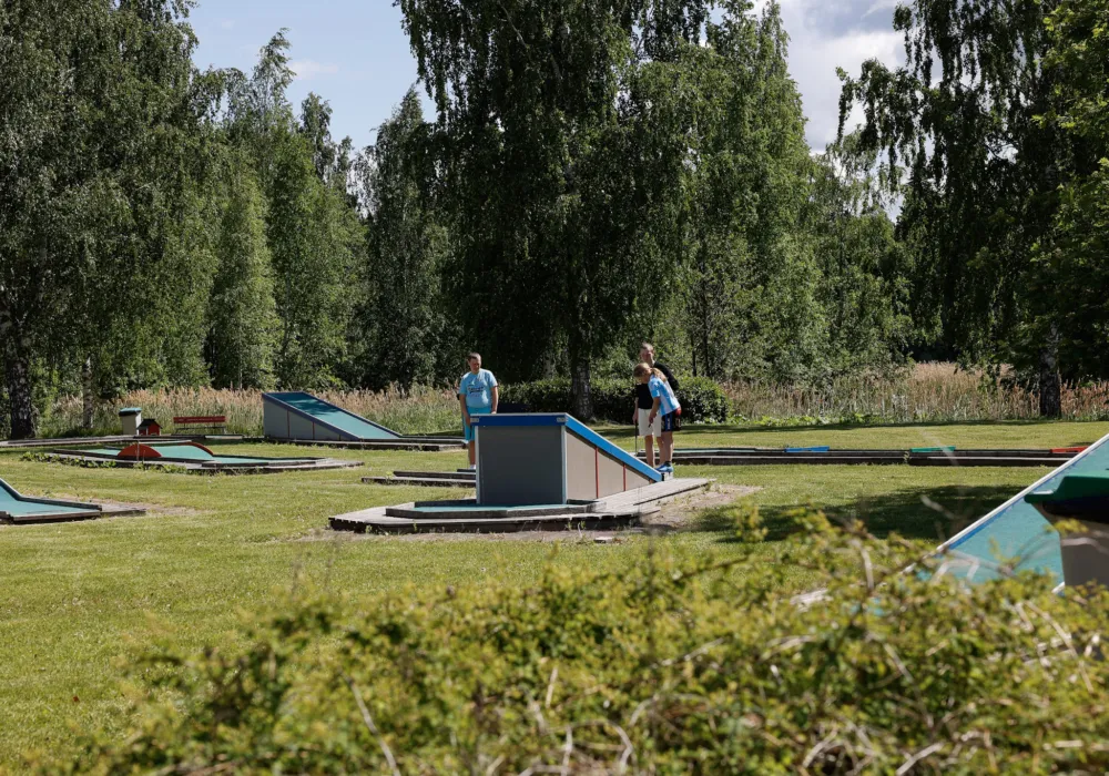 Miniature Golf - activity zone at Puuhamaa