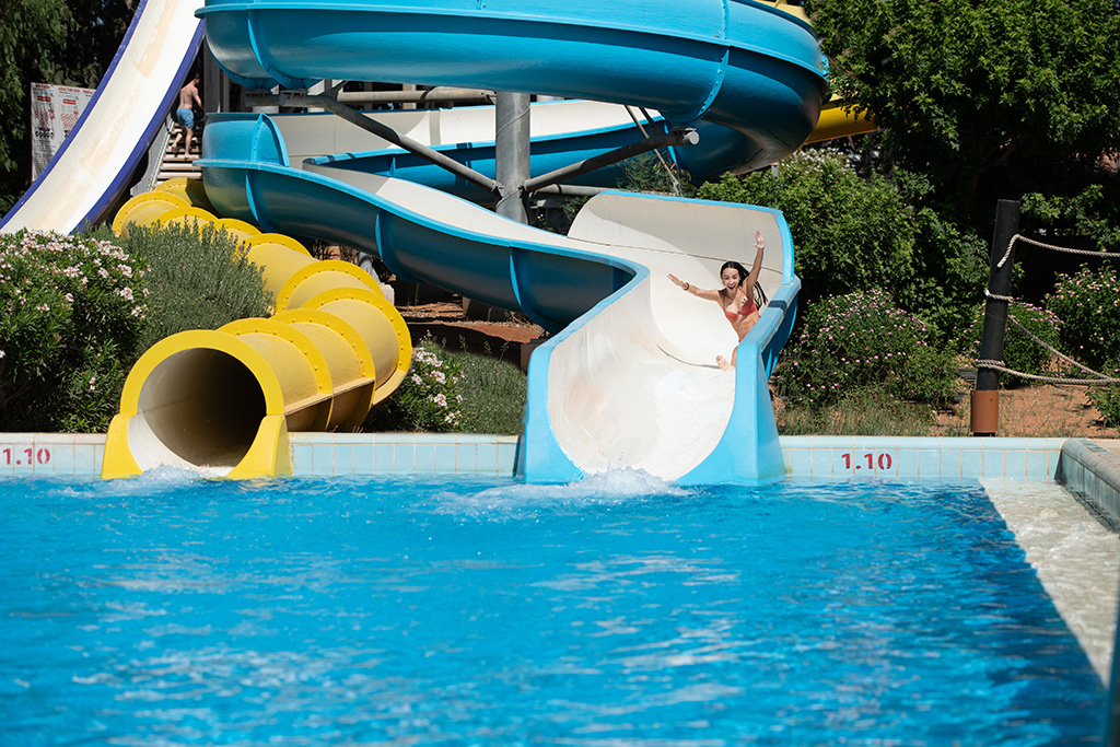 2 Body Slides - water slide at Fasouri Watermania