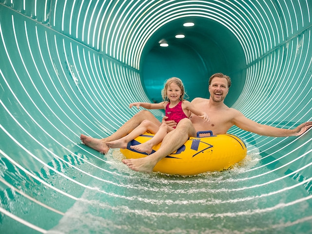 Family Slide - water slide at Center Parcs Nordborg resort