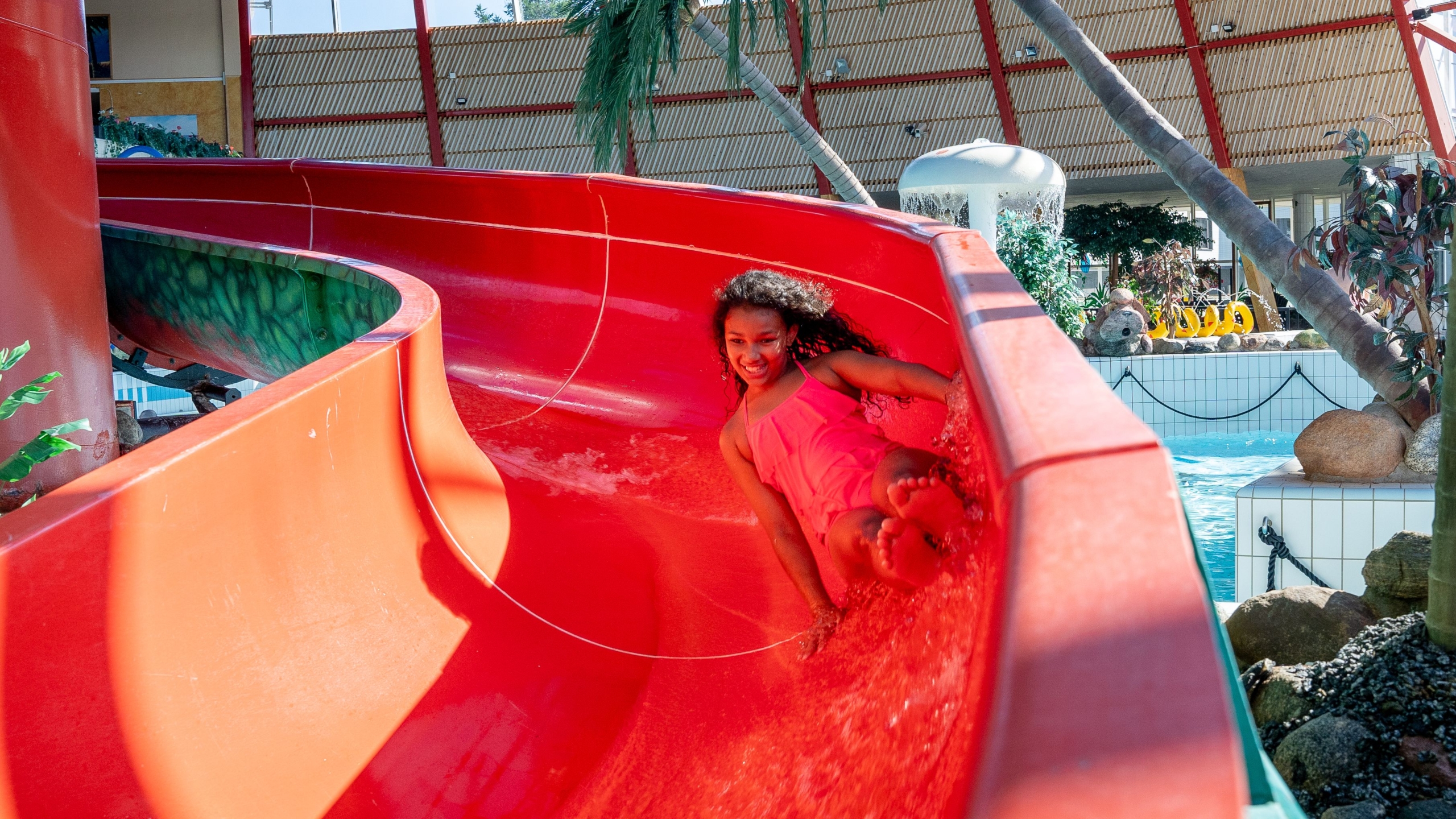 Small slide - water slide at Tropiclandia