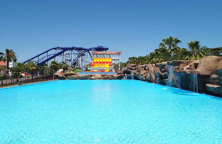 Tropical Pool - swimming pool at Aquashow Park