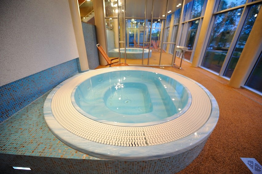 Jacuzzis - swimming pool at Aqua Spa&Hotel