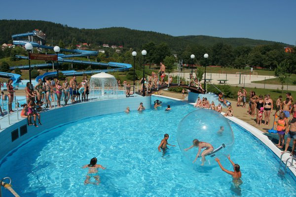 Wild Water - swimming pool at Aquapark Klášterec nad Ohri