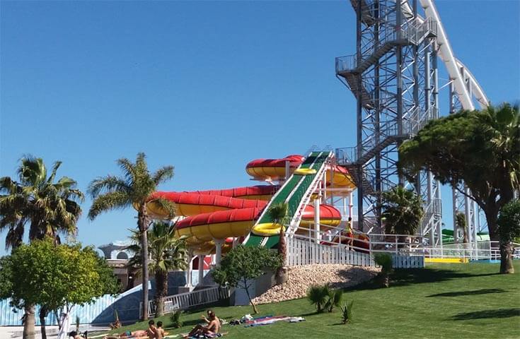 River Slide - water slide at Aquashow Park