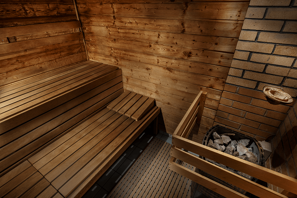Finnish Sauna - wellness area at Aquapark Vyškov
