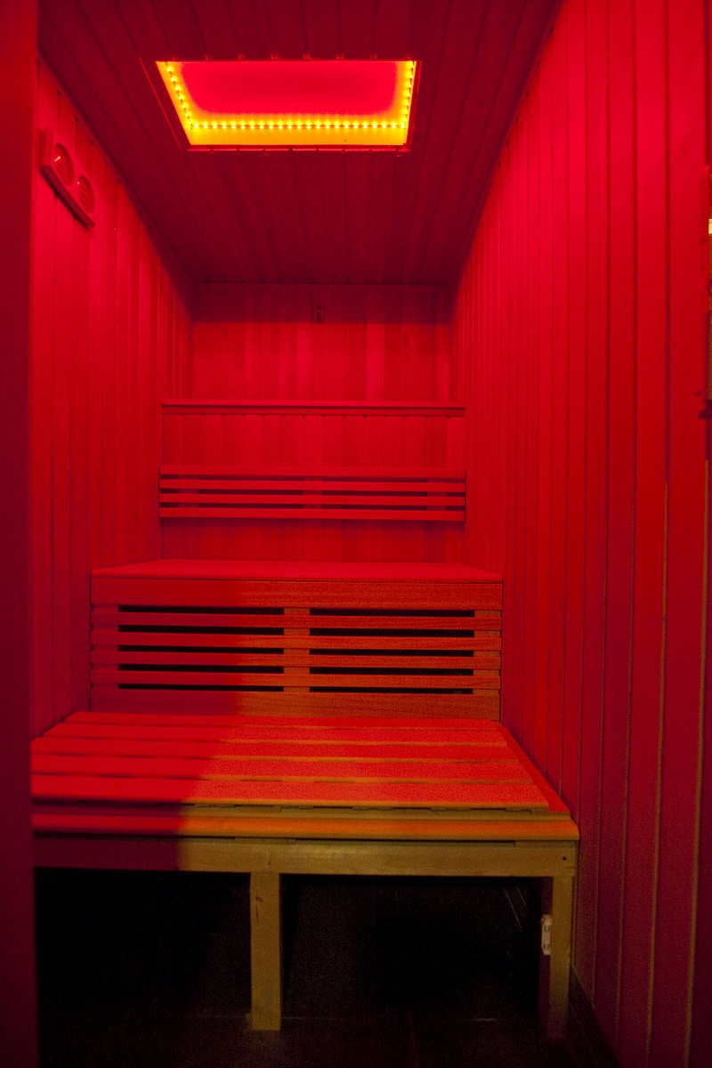 Sauna - Color Therapy - wellness area at Aquapark Koszalin