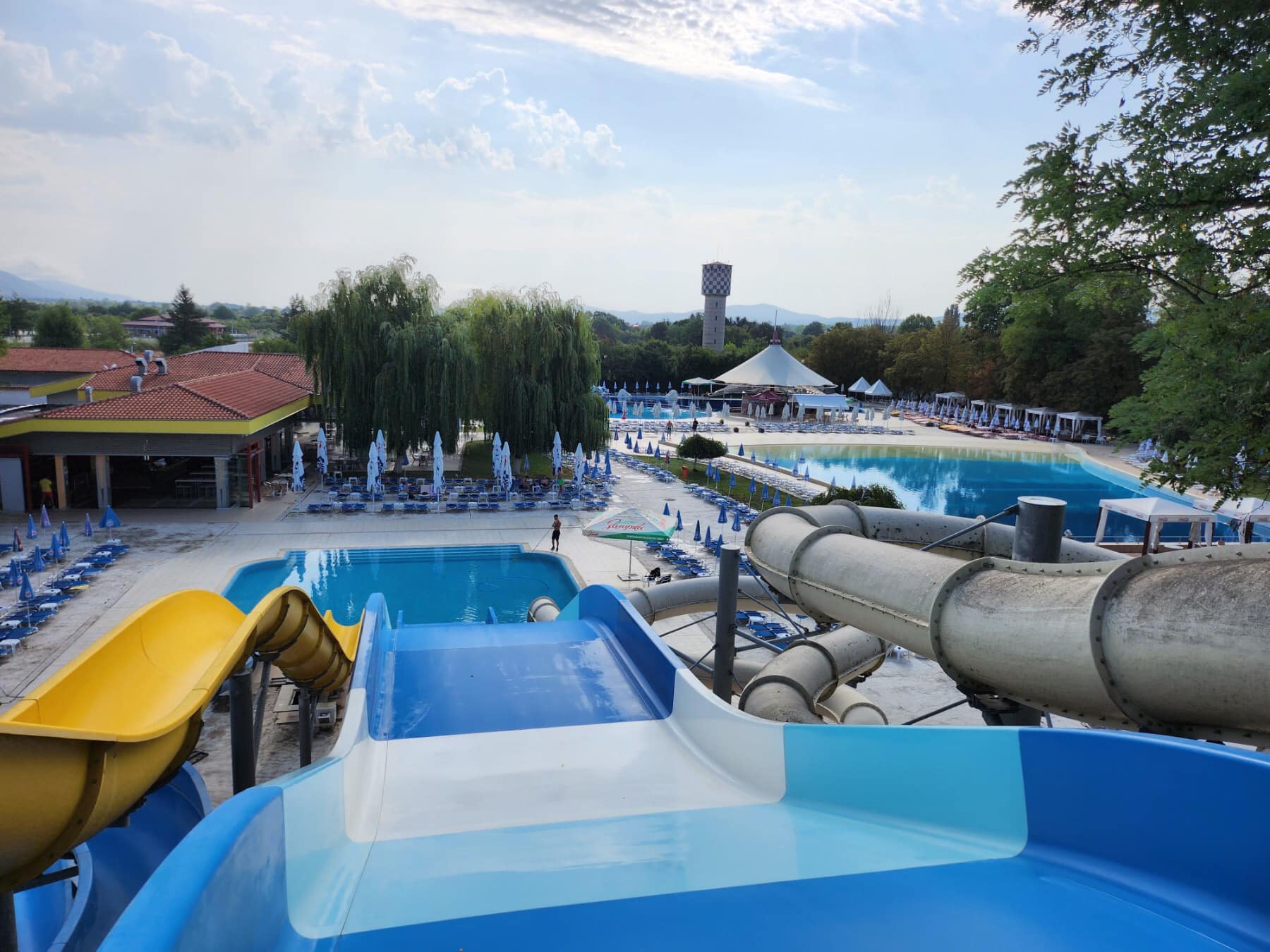 Family Slide - water slide at Ovoshtnik Water Land