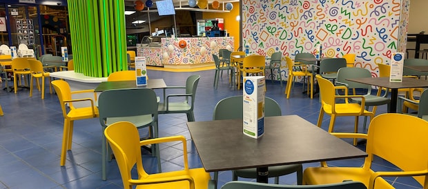 Bubble Bar - restaurant (bistro) at Center Parcs Oostduinkerke aan zee