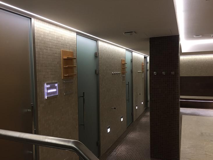 Steam Sauna - wellness area at Vodni Svet Sareza