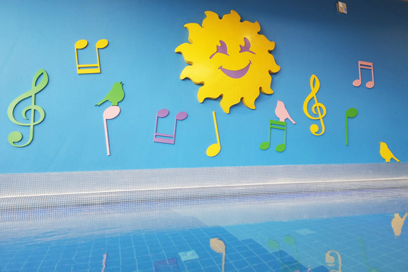 Sunny Music Pool - swimming pool at Sonnentherme Lutzmannsburg