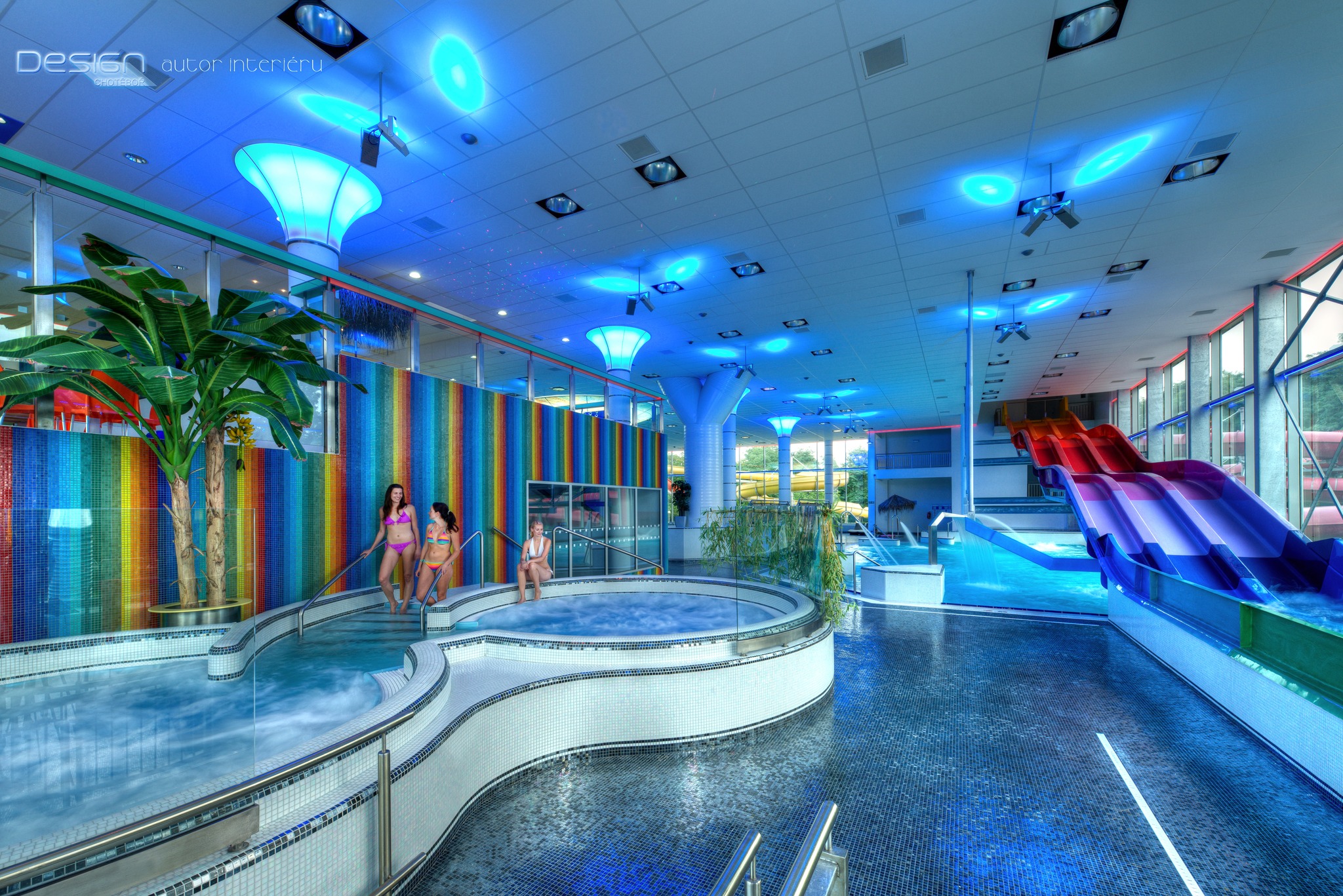 Hot Tubs - swimming pool at Aquacentrum Pardubice 