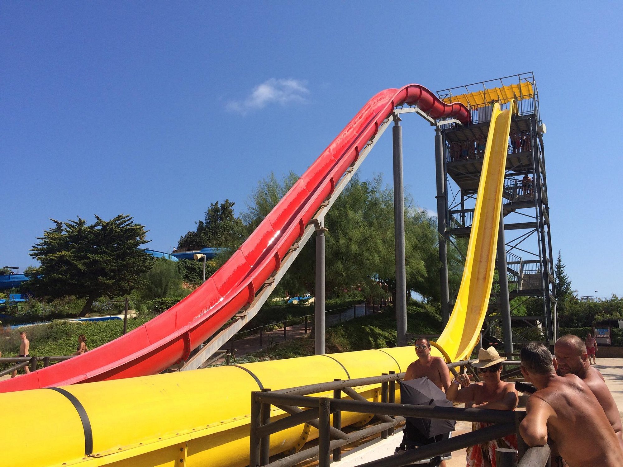 Speed - water slide at Aquopolis Torrevieja